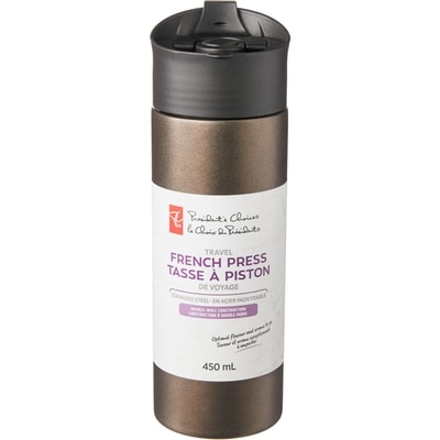 le Choix du Président Cafetière à piston de voyage, cuivre 1 ea, 26,00 $/1ch