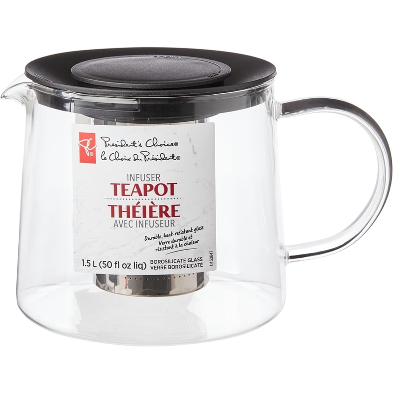 Glass Teapot With Infuser