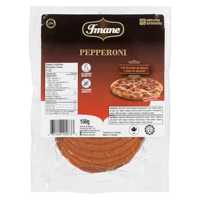Imane Pepperoni 150 g, $2.67/100g