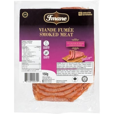 Imane Viande fumée 150 g, 4,33 $/100g