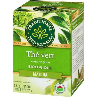 Thé vert avec riz grillé matcha biologique