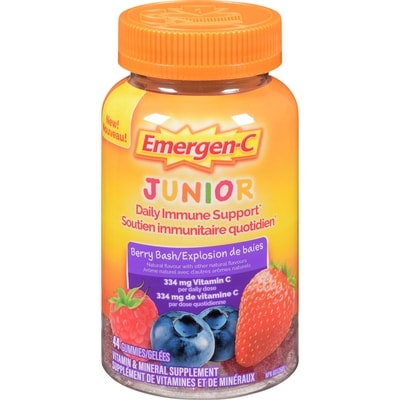 Emergen C Vitamin & Mineral Supplement Junior Berry Bash 44 ea, $0.34/1ea