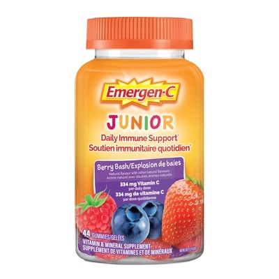 Emergen C Vitamin & Mineral Supplement Junior Berry Bash 44 ea, $0.43/1ea