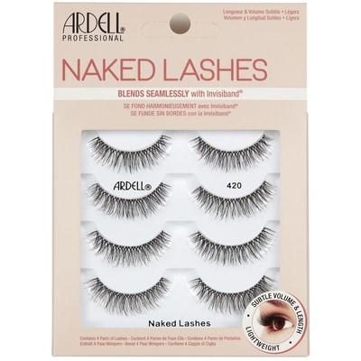 Ardell Multipack Naked Lashes 420 4'S 1 ea, $19.99/1ea