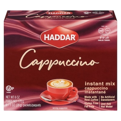 Haddar Cappuccino Instant Mix 170 g, $4.70/100g