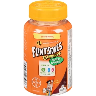 Flintstones Kids Multivitamin Gummies Plus Immunity Support 60 ea, $0.24/1ea