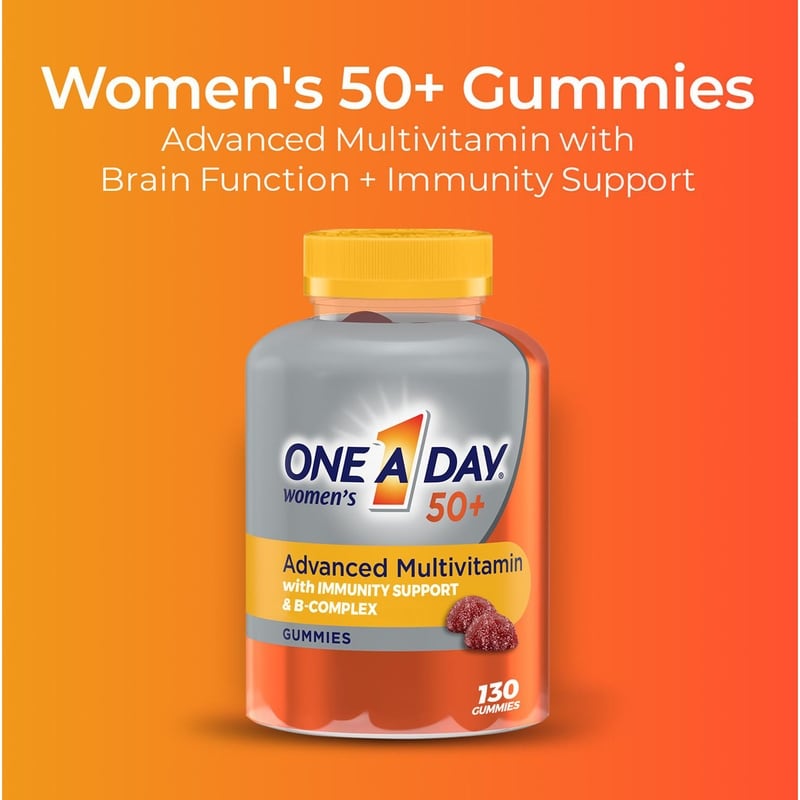 Women 50+ Multivitamin Gummies- Advanced Multivitamin