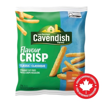 Les Fermes Cavendish Frites classique FlavourCrisp 2 kg, 0,62 $/100g