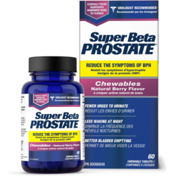 Super Beta Prostate Super Beta Prostate Chewables Natural Berry Flavor 60 ea, $0.66/1ea
