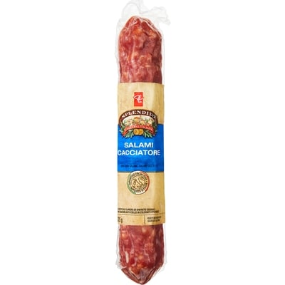 PC Splendido Splendido Dry-Cured Salami Cacciatore Mild 225 g, $4.44/100g
