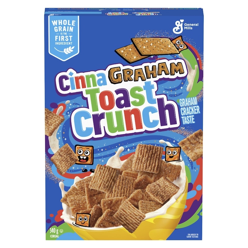 Cinnamon Toast Crunch CinnaGraham Toast Crunch Breakfast Cereal, Whole Grains