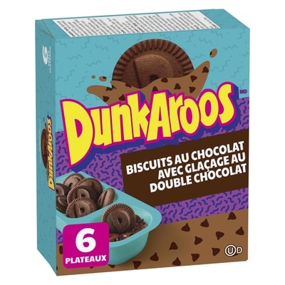 Betty Crocker Biscuits Dunkaroos au chocolat 168 g, 3,57 $/100g