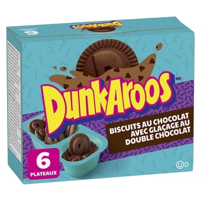 Betty Crocker Biscuits Dunkaroos au chocolat 168 g, 2,38 $/100g