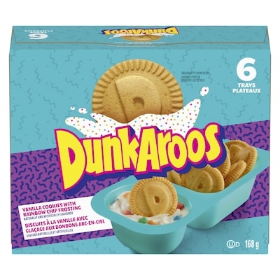 Betty Crocker Dunkaroos Vanilla 168 g, $3.57/100g