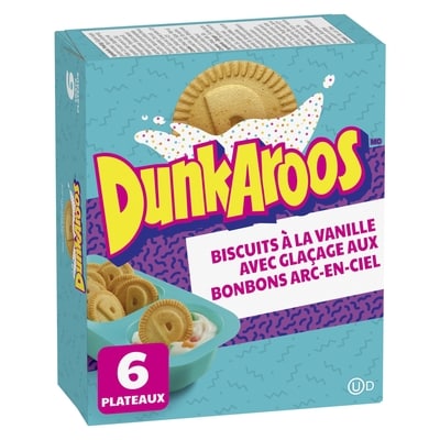 Betty Crocker Biscuits Dunkaroos à la vanille 168 g, 3,57 $/100g