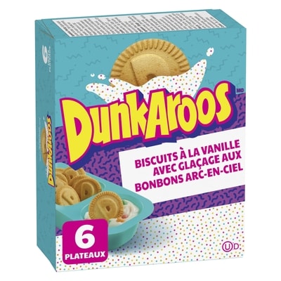 Betty Crocker Biscuits Dunkaroos à la vanille 168 g, 3,57 $/100g