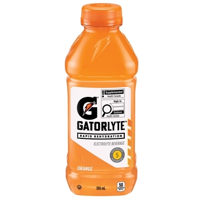 Gatorade Gatorlyte Sport Drink Orange  591 ml, $0.56/100ml