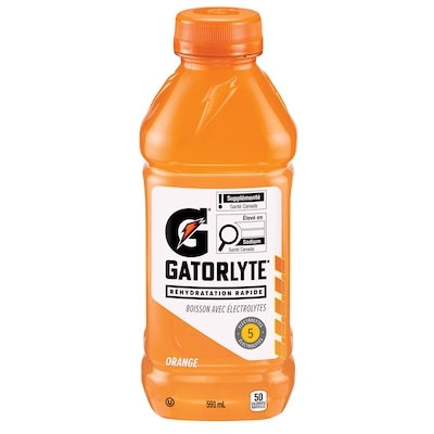 Gatorade Boisson électrolyte orange 591 ml, 0,64 $/100ml