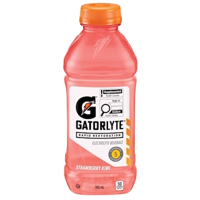 Gatorade Gatorlyte Sport Drink Strawberry Kiwi 591 ml, $0.64/100ml