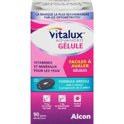 Vitalux Advanced Soft Gels 90 ea, 0,29 $/1ch
