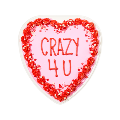 null Heart Shaped Vanilla Cake 479 g, $2.19/100g