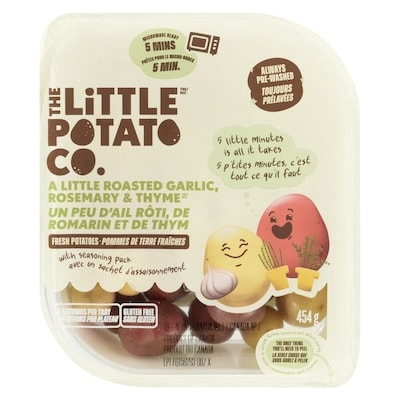 The Little Potato Company Fresh Creamer Potatoes Roasted Garlic, Rosemary & Thyme 454 g, $1.32/100g