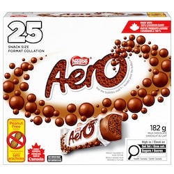 Nestlé Aero Mini Bars, Milk Chocolate 182 g, $4.40/100g