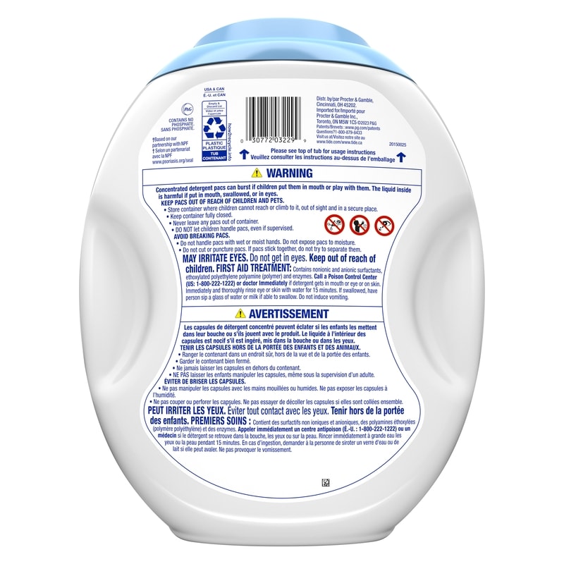 Detergent Pods Free & Gentle, 112 count