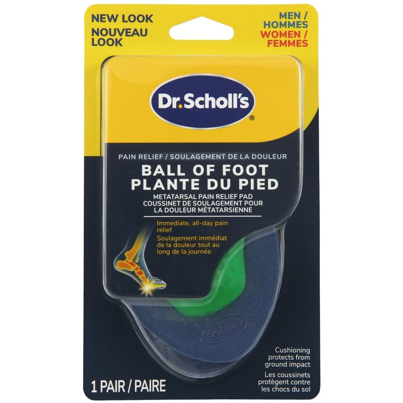 Dr Scholls Pain Relief Orthotics for Ball of Foot Pain, Men's and