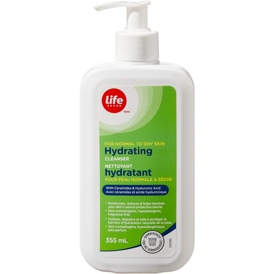 Life Nettoyant hydratant 355 ml, 3,10 $/100ml