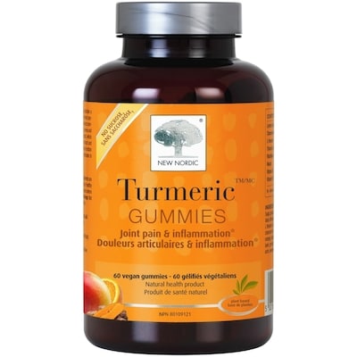 New Nordic Turmeric Gummies 60 ea, $0.37/1ea