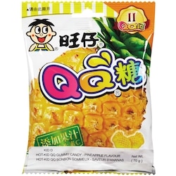 Hot Kid Qq Gummy Candy Pineapple Flavour 70 g, $1.99/100g