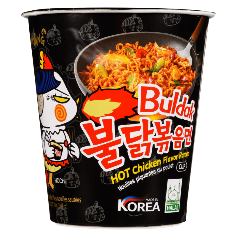 Stir-Fried Noodle Buldak Ramen, Hot Chicken Flavour
