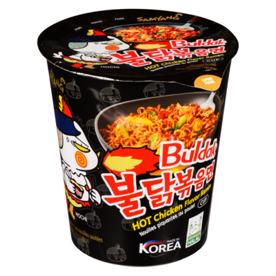 Samyang Nouilles sautées Buldak piquantes au poulet 70 g, 3,27 $/100g