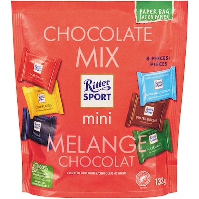 Ritter Sport Mini Chocolate Mix Assorted Chocolates 133 g, $5.26/100g
