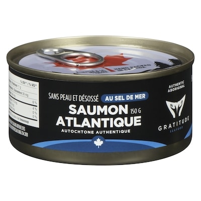 Gratitude Seafood Saumon atlantique canadien 150 g, 3,99 $/100g
