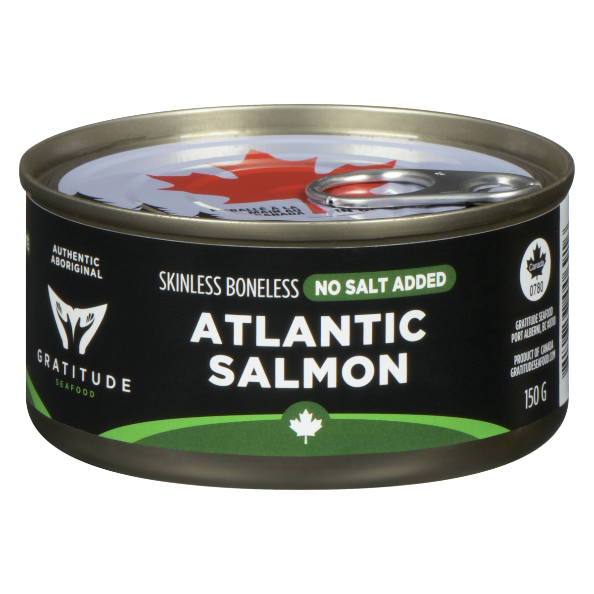 Gratitude Seafood Atlantic Salmon No Salt