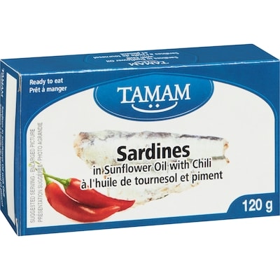 Sardines In Sunflower Oil With Chili
