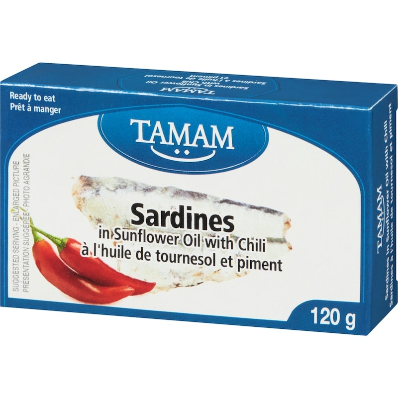 Sardines In Sunflower Oil With Chili