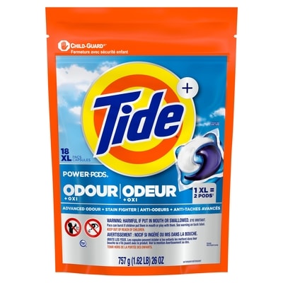 Tide Capsules de détergent à lessive, parfum Original, 18 capsules 18 ea, 0,56 $/1ch