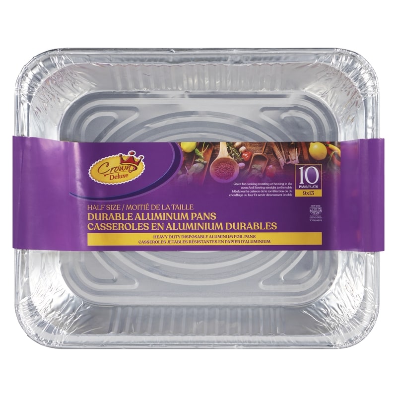 Durable Aluminum Pans Half Size