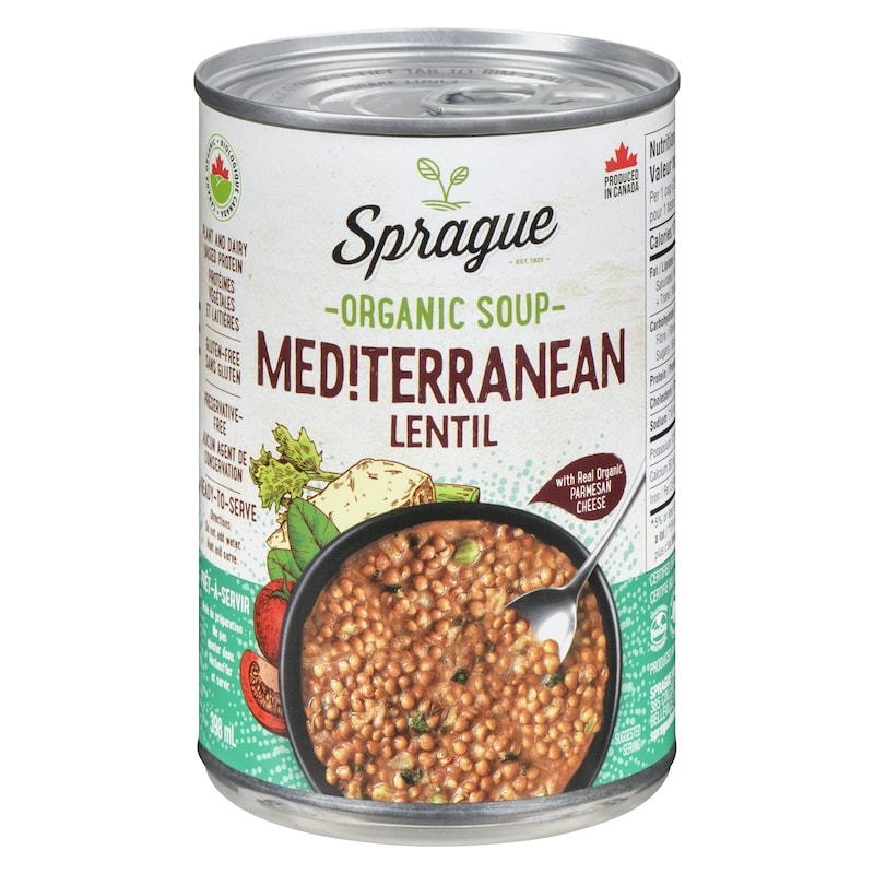 Mediterranean Lentil  Organic Soup
