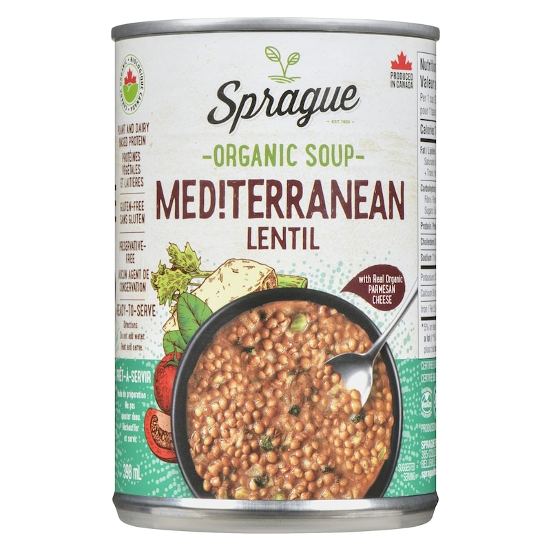 Mediterranean Lentil  Organic Soup