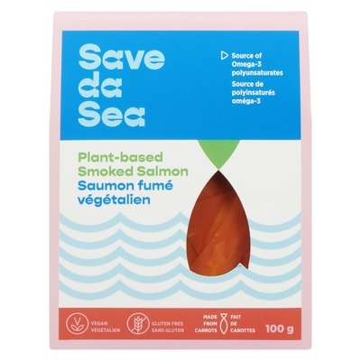 Save da Sea Plant-Based Smoked Salmon  100 g, $8.49/100g