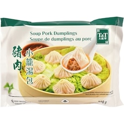 T&T Soupe de dumplings au porc 360 g, 1,80 $/100g