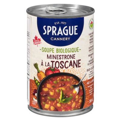 Sprague Minestrone À La Toscane Soupe Biologique 398 ml, 1,13 $/100ml