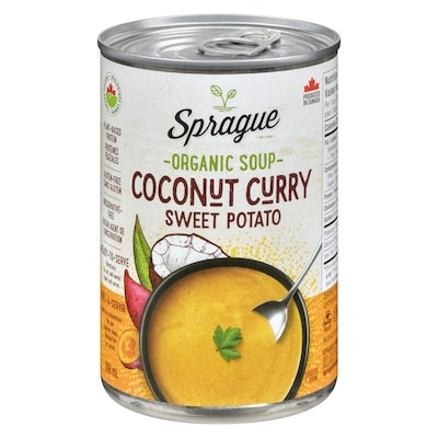 Sprague Coconut Curry Sweet Potato Organic Soup 398 ml, $1.51/100ml