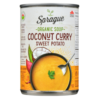Coconut Curry Sweet Potato Organic Soup