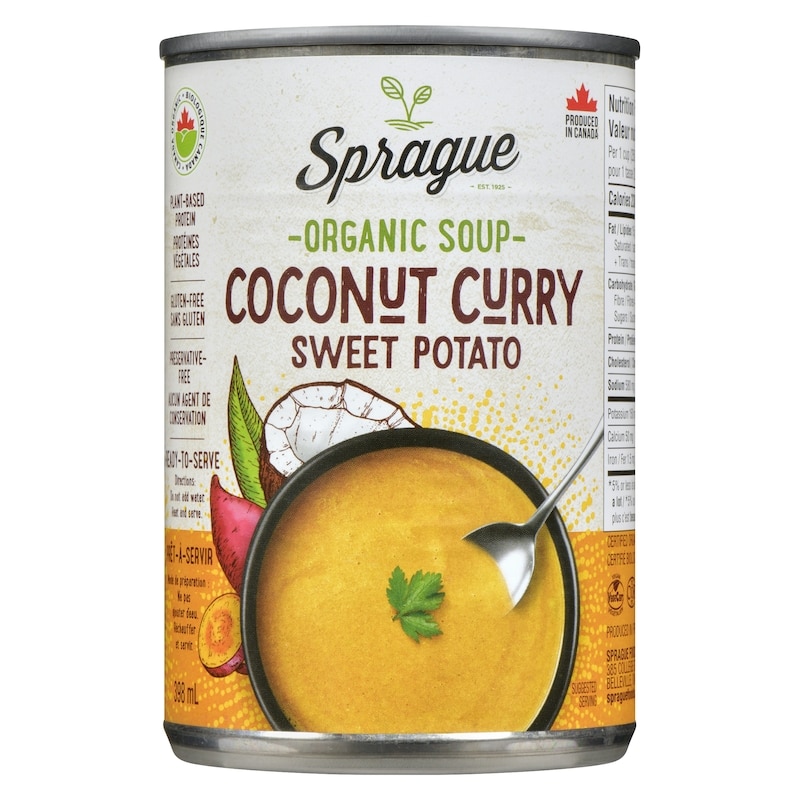 Coconut Curry Sweet Potato Organic Soup