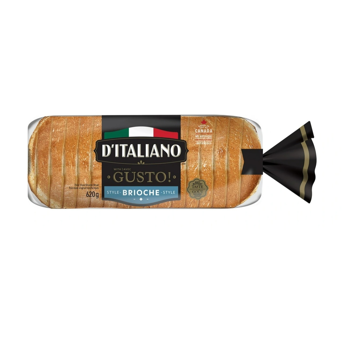 D'Italiano Gusto! Brioche Style Thickness 620 g, $0.69/100g